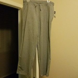 NWT Women's Athletic Works M sweat pants